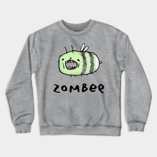 Zombee Crewneck Sweatshirt by Sophie Corrigan